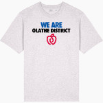 Olathe District Schools School District <span class="pdp-name-mascot">Olathe District S School District</span> Stanley/Stella Unisex Freestyler Heavyweight Tee Front Thumbnail