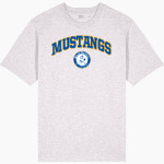 MOUNT MARKHAM HIGH SCHOOL MUSTANGS <span class="pdp-name-mascot">MOUNT MARKHAM MUSTANGS</span> Stanley/Stella Unisex Freestyler Heavyweight Tee Front Thumbnail