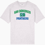San Domenico Panthers <span class="pdp-name-mascot">San Domenico Panthers</span> Stanley/Stella Unisex Freestyler Heavyweight Tee Front Thumbnail