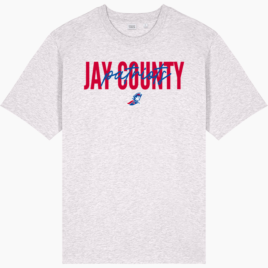 JAY COUNTY HIGH SCHOOL PATRIOTS Stanley/Stella Unisex Freestyler Heavyweight Tee
