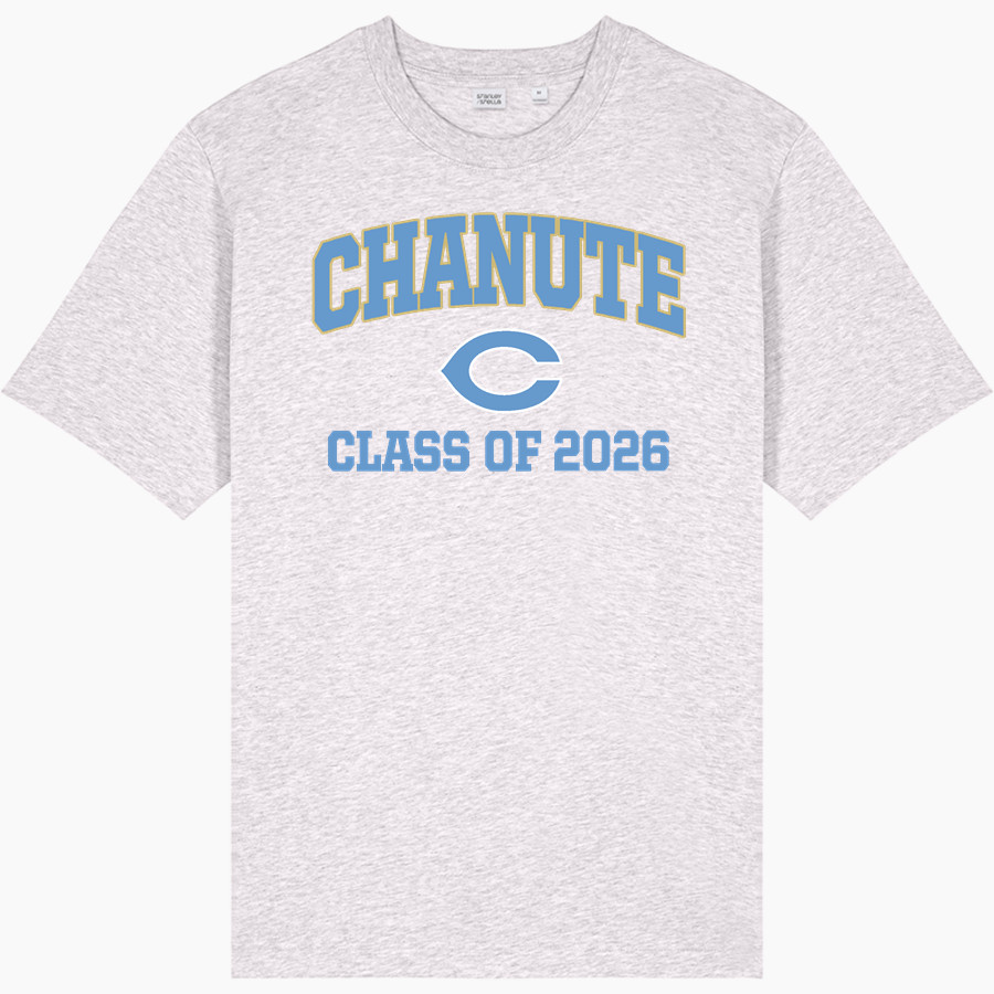 CHANUTE HIGH SCHOOL COMETS Stanley/Stella Unisex Freestyler Heavyweight Tee