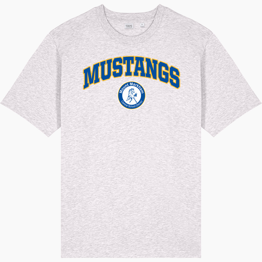 MOUNT MARKHAM HIGH SCHOOL MUSTANGS <span class="pdp-name-mascot">MOUNT MARKHAM MUSTANGS</span> Stanley/Stella Unisex Freestyler Heavyweight Tee