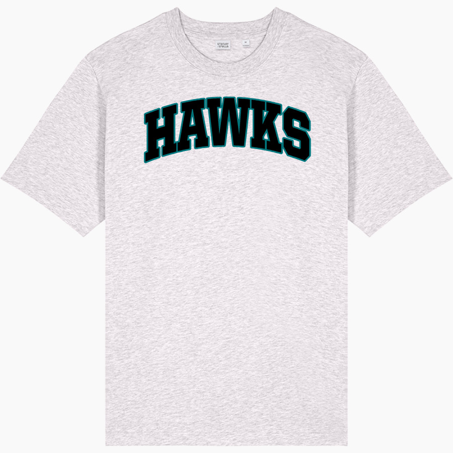 Highland Hawks <span class="pdp-name-mascot">Highland Hawks</span> Stanley/Stella Unisex Freestyler Heavyweight Tee