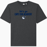 Cape Cod Academy Seahawks Stanley/Stella Unisex Freestyler Heavyweight Tee Front Thumbnail