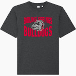 Boiling Springs Middle School bulldogs offical sideline store Stanley/Stella Unisex Freestyler Heavyweight Tee Front Thumbnail