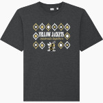 West Virginia State Yellow Jackets Stanley/Stella Unisex Freestyler Heavyweight Tee Front Thumbnail