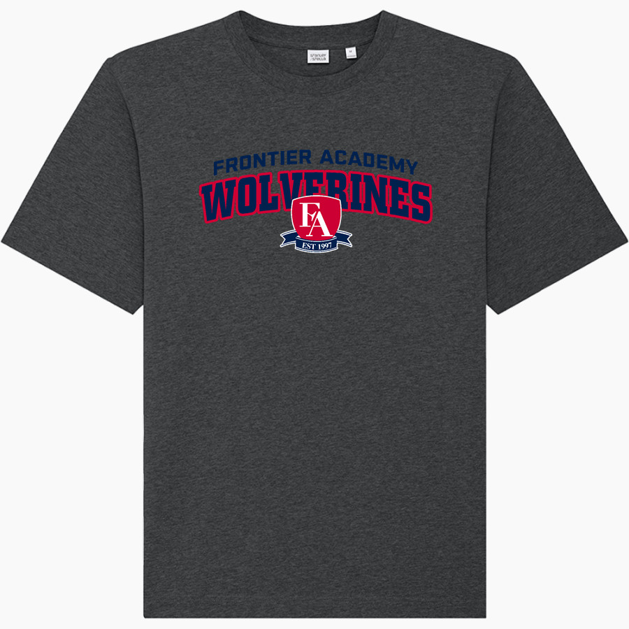 Frontier Academy Wolverines <span class="pdp-name-mascot">Frontier Academy Wolverines</span> Stanley/Stella Unisex Freestyler Heavyweight Tee