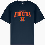 Hope College Online Athletics Store <span class="pdp-name-mascot">Hope Flying Dutch</span> Stanley/Stella Unisex Freestyler Heavyweight Tee Front Thumbnail