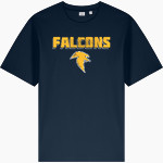 Whitnall Falcons <span class="pdp-name-mascot">Whitnall Falcons</span> Stanley/Stella Unisex Freestyler Heavyweight Tee Front Thumbnail