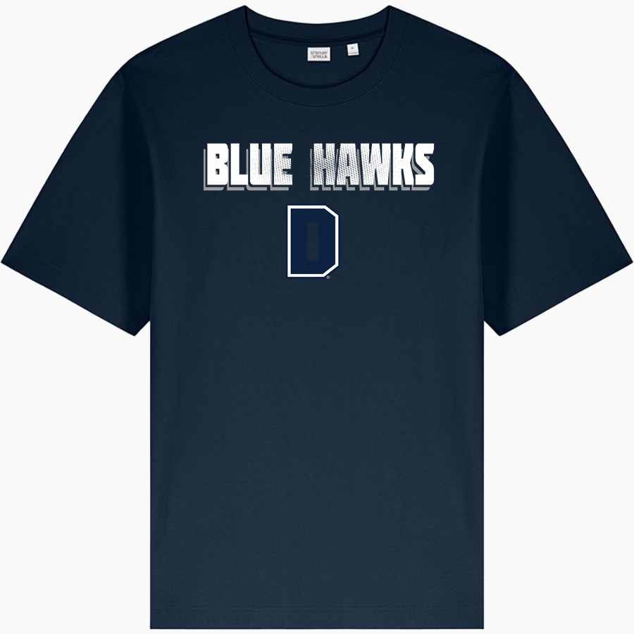 Dickinson State Blue Hawks Stanley/Stella Unisex Freestyler Heavyweight Tee