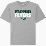WAYNFLETE SCHOOL FLYERS Stanley/Stella Unisex Freestyler Heavyweight Tee Front Thumbnail