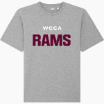 WILKINSON COUNTY CHRISTIAN ACADEMY RAMS <span class="pdp-name-mascot">WILKINSON CO RAMS</span> Stanley/Stella Unisex Freestyler Heavyweight Tee Front Thumbnail