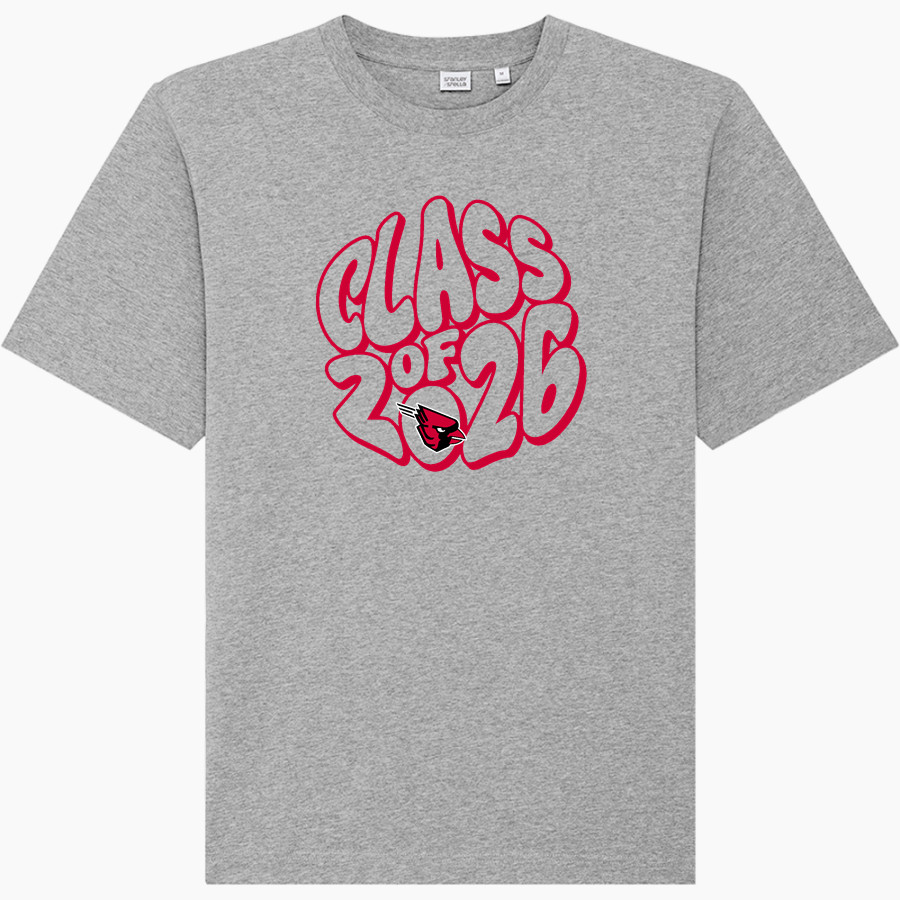 FORRESTON HIGH SCHOOL CARDINALS <span class="pdp-name-mascot">FORRESTON CARDINALS</span> Stanley/Stella Unisex Freestyler Heavyweight Tee