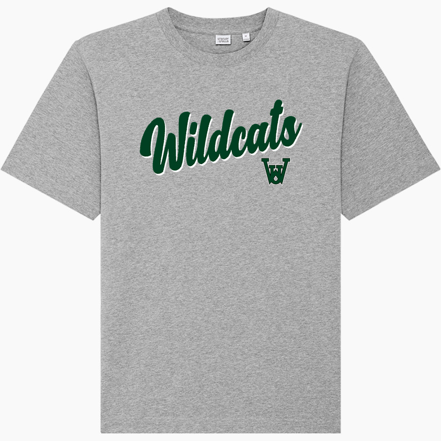 WAYLAND UNION HIGH SCHOOL WILDCATS <span class="pdp-name-mascot">WAYLAND WILDCATS</span> Stanley/Stella Unisex Freestyler Heavyweight Tee