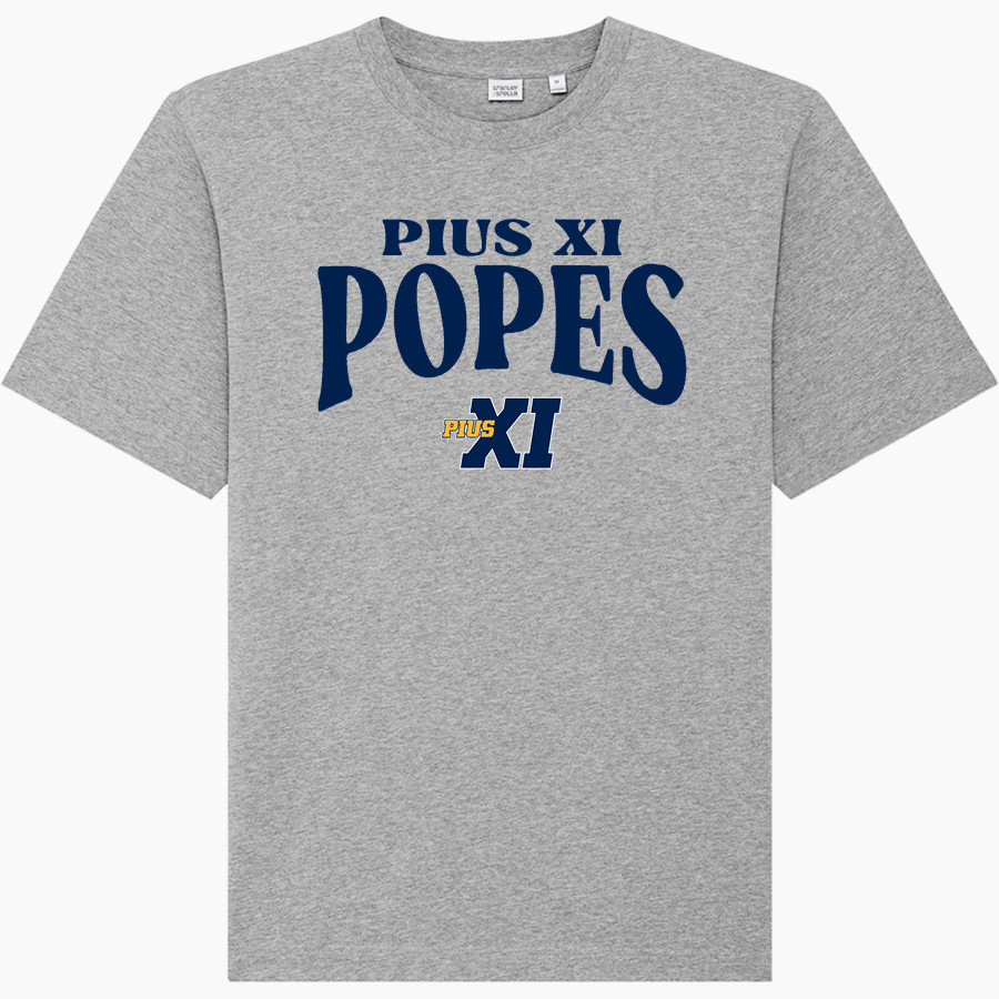 Pius XI Catholic High School Official Online Store <span class="pdp-name-mascot">Pius XI Popes</span> Stanley/Stella Unisex Freestyler Heavyweight Tee