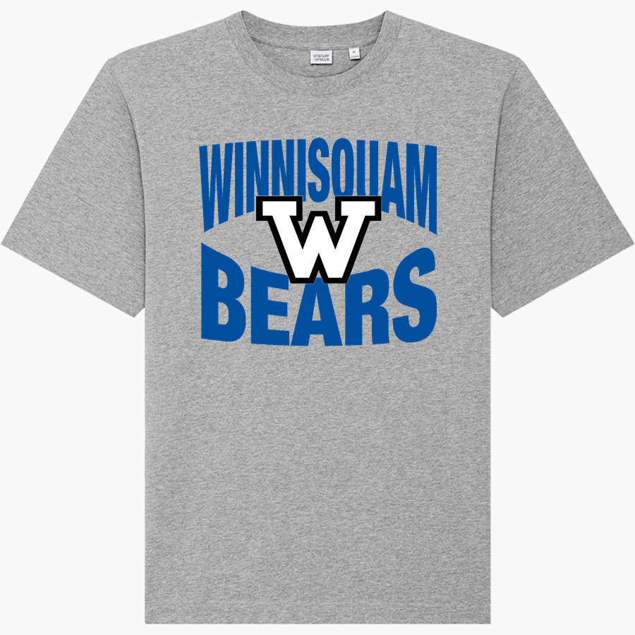 WINNISQUAM HIGH SCHOOL BEARS Stanley/Stella Unisex Freestyler Heavyweight Tee