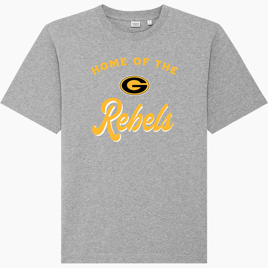 ROBERT W GROVES HIGH SCHOOL REBELS <span class="pdp-name-mascot">ROBERT W GROVES REBELS</span> Stanley/Stella Unisex Freestyler Heavyweight Tee