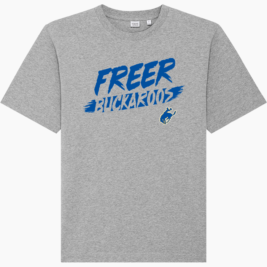 FREER HIGH SCHOOL BUCKAROOS Stanley/Stella Unisex Freestyler Heavyweight Tee
