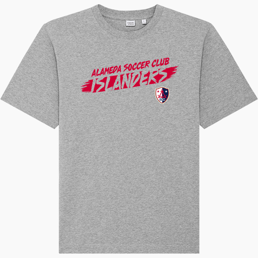 Alameda Soccer Club Islanders <span class="pdp-name-mascot">Alameda Soccer Club Islanders</span> Stanley/Stella Unisex Freestyler Heavyweight Tee