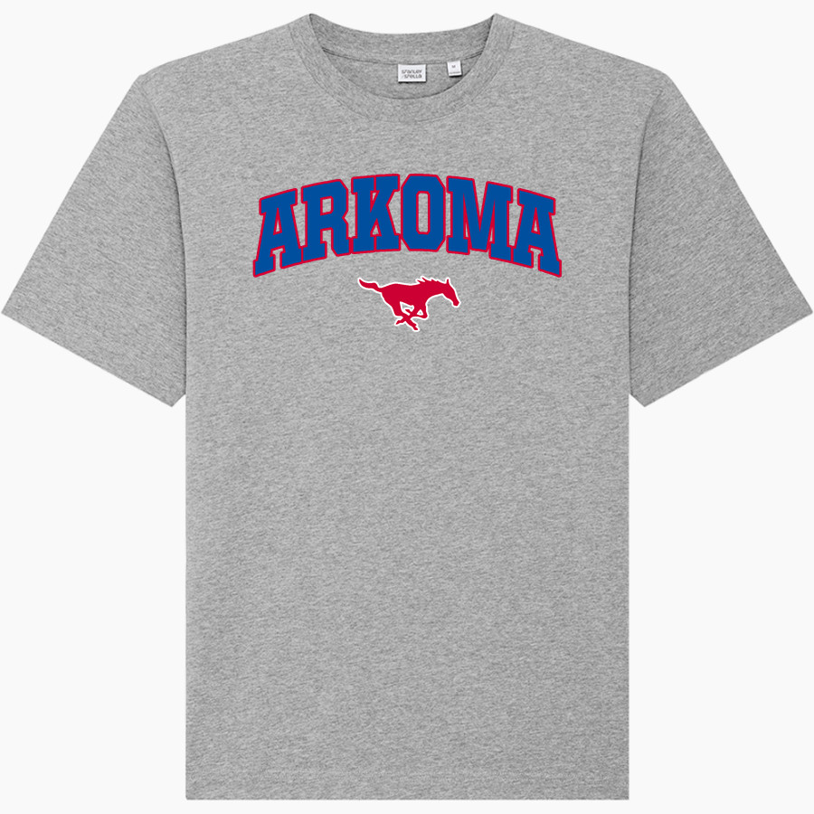 ARKOMA HIGH SCHOOL MUSTANGS <span class="pdp-name-mascot">ARKOMA MUSTANGS</span> Stanley/Stella Unisex Freestyler Heavyweight Tee