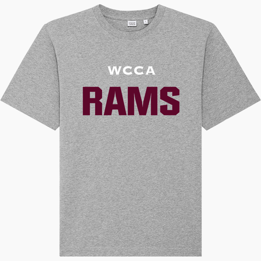 WILKINSON COUNTY CHRISTIAN ACADEMY RAMS <span class="pdp-name-mascot">WILKINSON CO RAMS</span> Stanley/Stella Unisex Freestyler Heavyweight Tee