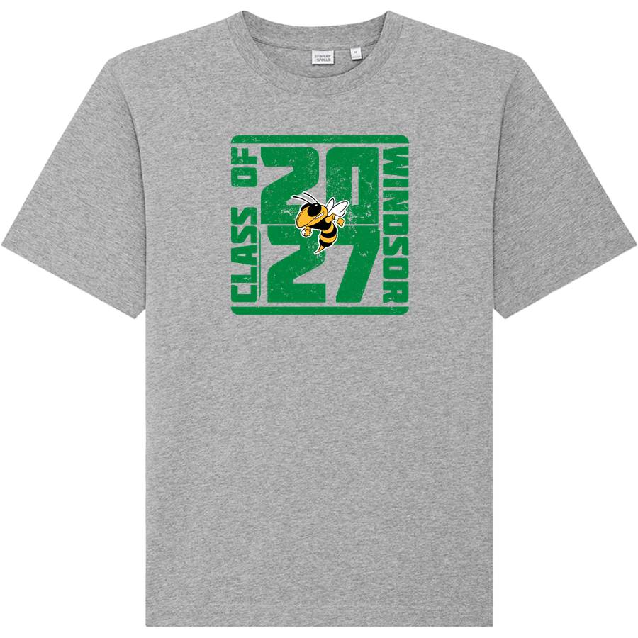 WINDSOR HIGH SCHOOL YELLOW JACKETS <span class="pdp-name-mascot">WINDSOR YELLOW JACKETS</span> Stanley/Stella Unisex Freestyler Heavyweight Tee