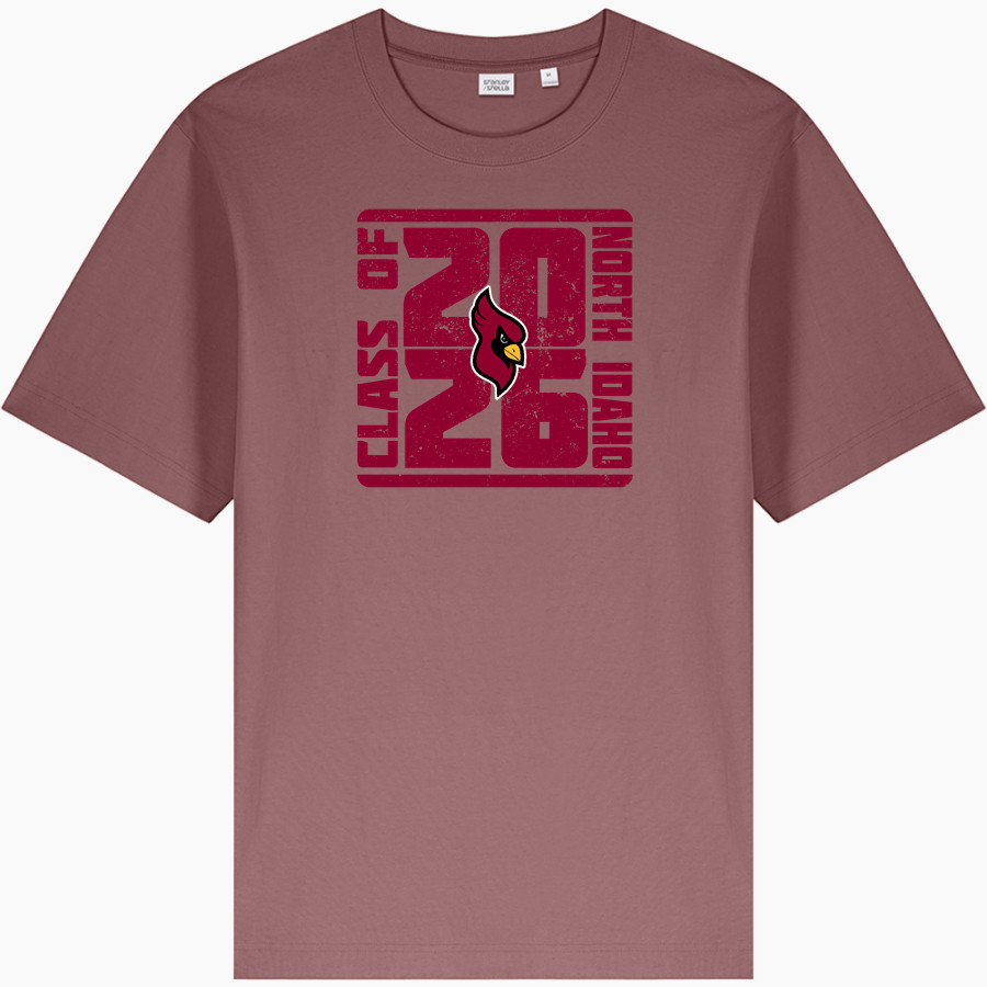 North Idaho Cardinals <span class="pdp-name-mascot">North Idaho College Cardinals</span> Stanley/Stella Unisex Freestyler Heavyweight Tee