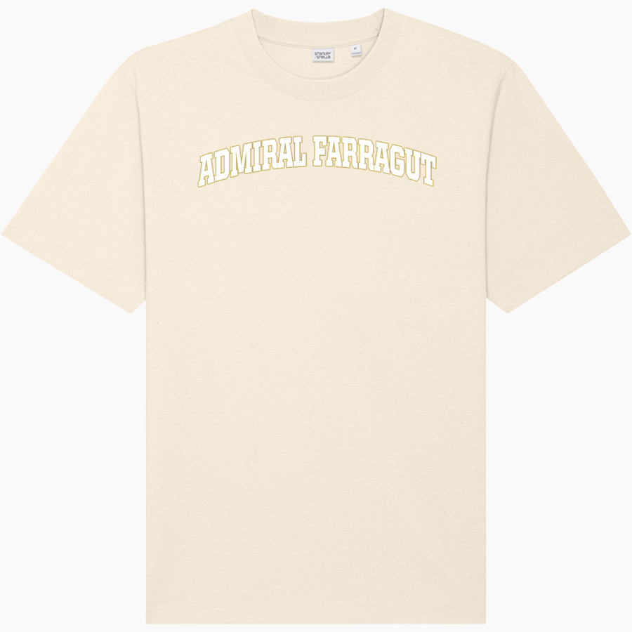 Admiral Farragut BlueJackets Stanley/Stella Unisex Freestyler Heavyweight Tee
