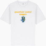 Greenfield Central Cougars Online Store <span class="pdp-name-mascot">Greenfield-Central Cougars</span> Stanley/Stella Unisex Freestyler Heavyweight Tee Front Thumbnail