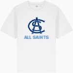 ALL SAINTS CATHOLIC HIGH SCHOOL COUGARS <span class="pdp-name-mascot">ALL SAINTS COUGARS</span> Stanley/Stella Unisex Freestyler Heavyweight Tee Front Thumbnail