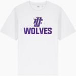 JJC Wolves Stanley/Stella Unisex Freestyler Heavyweight Tee Front Thumbnail