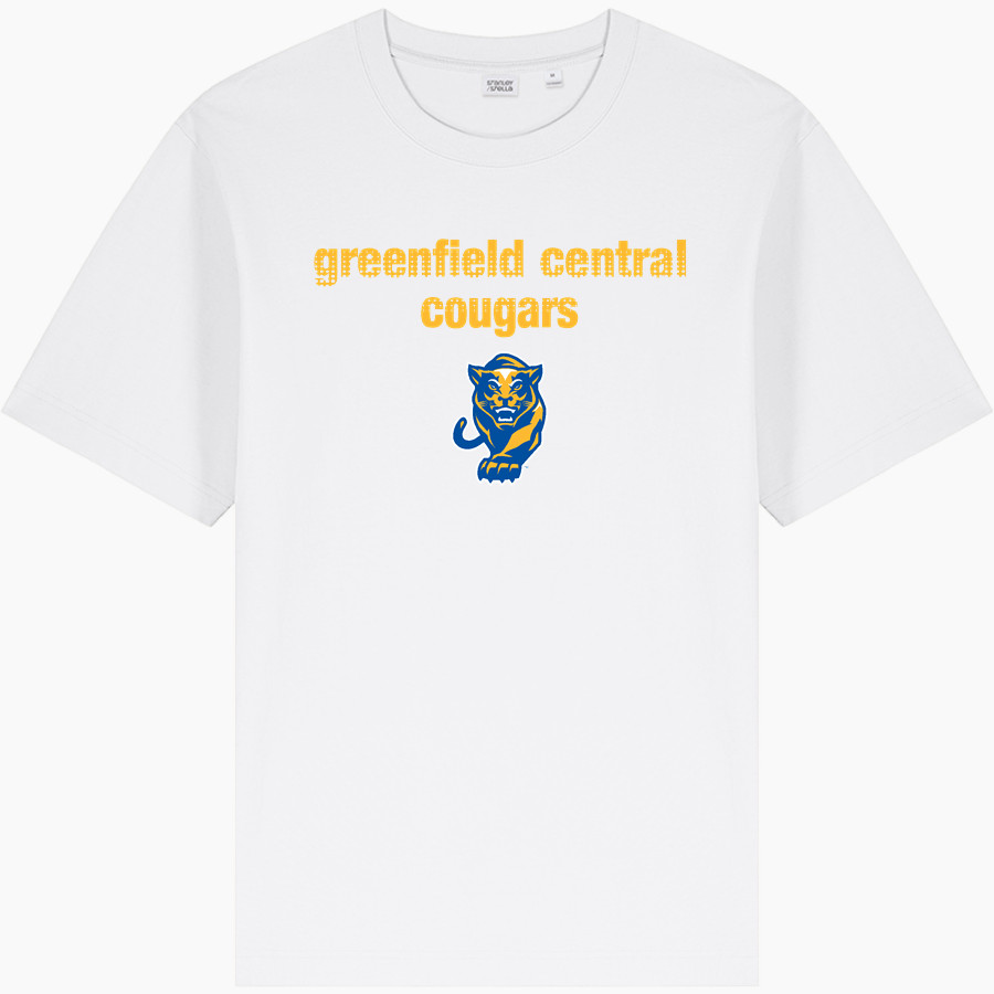 Greenfield Central Cougars Online Store <span class="pdp-name-mascot">Greenfield-Central Cougars</span> Stanley/Stella Unisex Freestyler Heavyweight Tee