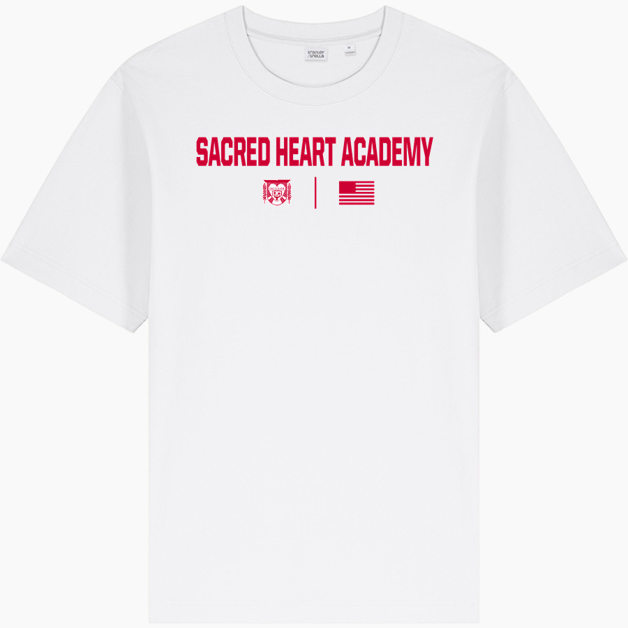 Sacred Heart Academy Sharks <span class="pdp-name-mascot">Sacred Heart Academy Sharks</span> Stanley/Stella Unisex Freestyler Heavyweight Tee