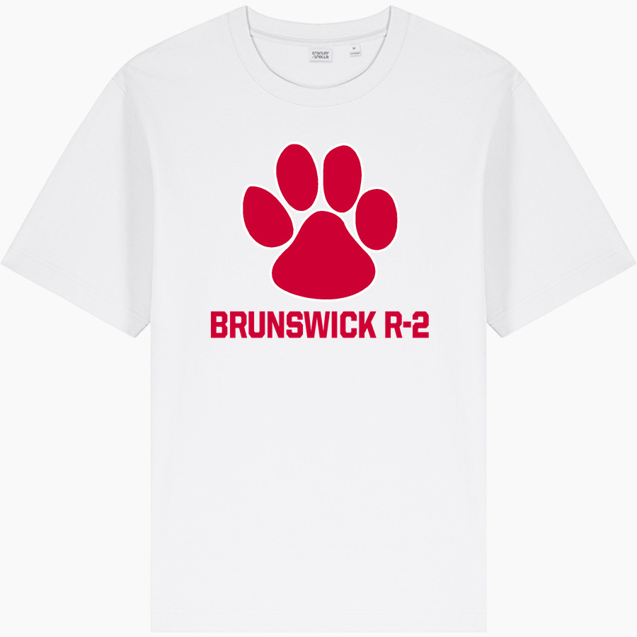 BRUNSWICK R-2 HIGH SCHOOL WILDCATS Stanley/Stella Unisex Freestyler Heavyweight Tee