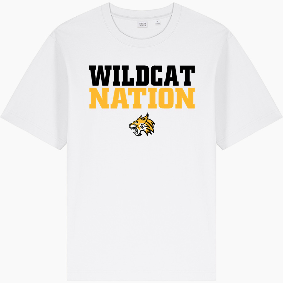 MAQUOKETA VALLEY HIGH SCHOOL WILDCATS <span class="pdp-name-mascot">MAQUOKETA VALLEY WILDCATS</span> Stanley/Stella Unisex Freestyler Heavyweight Tee