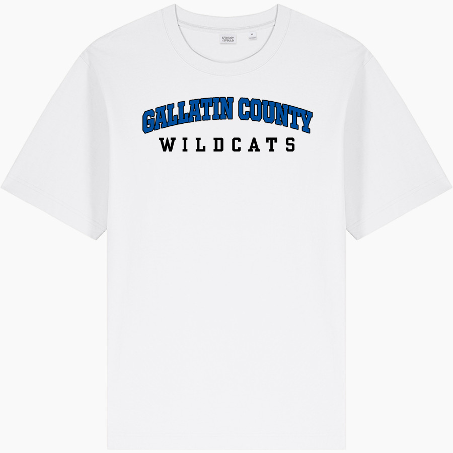 Gallatin County Wildcats <span class="pdp-name-mascot">Gallatin County Wildcats</span> Stanley/Stella Unisex Freestyler Heavyweight Tee