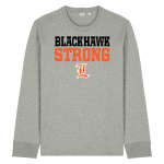 LESLIE HIGH SCHOOL BLACKHAWKS <span class="pdp-name-mascot">LESLIE BLACKHAWKS</span> Stanley/Stella Unisex Creator 2.0 Long Sleeve Tee Front Thumbnail