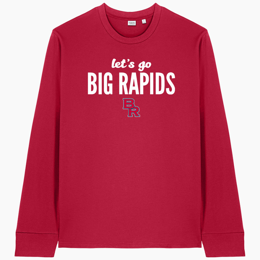 Big Rapids Cardinals <span class="pdp-name-mascot">Big Rapids Cardinals</span> Stanley/Stella Unisex Creater 2.0 Long Sleeve Tee