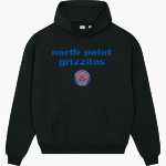 North Point Grizzlies <span class="pdp-name-mascot">North Point Grizzlies</span> Stanley/Stella Unisex Cooper Dry Hooded Sweatshirt Front Thumbnail