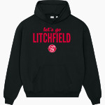 LITCHFIELD HIGH SCHOOL TERRIERS <span class="pdp-name-mascot">LITCHFIELD TERRIERS</span> Stanley/Stella Unisex Cooper Dry Hooded Sweatshirt Front Thumbnail