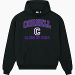 Cornell Rams <span class="pdp-name-mascot">Cornell Rams</span> Stanley/Stella Unisex Cooper Dry Hooded Sweatshirt Front Thumbnail