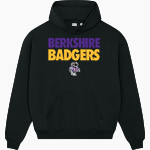BERKSHIRE HIGH SCHOOL BADGERS <span class="pdp-name-mascot">BERKSHIRE BADGERS</span> Stanley/Stella Unisex Cooper Dry Hooded Sweatshirt Front Thumbnail