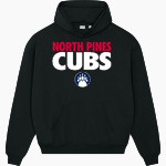 NORTH PINES CUBS Stanley/Stella Unisex Cooper Dry Hooded Sweatshirt Front Thumbnail