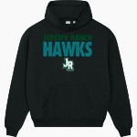 Jeremy Ranch Hawks <span class="pdp-name-mascot">Jeremy Ranch Elementary Hawks</span> Stanley/Stella Unisex Cooper Dry Hooded Sweatshirt Front Thumbnail