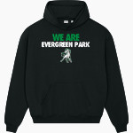 EVERGREEN PARK HIGH SCHOOL MUSTANGS <span class="pdp-name-mascot">EVERGREEN PARK MUSTANGS</span> Stanley/Stella Unisex Cooper Dry Hooded Sweatshirt Front Thumbnail