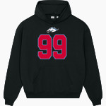 Zachary Broncos <span class="pdp-name-mascot">Zachary Broncos</span> Stanley/Stella Unisex Cooper Dry Hooded Sweatshirt Front Thumbnail