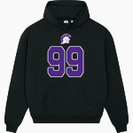 Petaluma Trojans <span class="pdp-name-mascot">Petaluma Trojans</span> Stanley/Stella Unisex Cooper Dry Hooded Sweatshirt Front Thumbnail