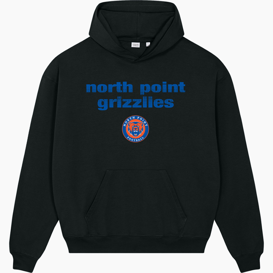 North Point Grizzlies <span class="pdp-name-mascot">North Point Grizzlies</span> Stanley/Stella Unisex Cooper Dry Hooded Sweatshirt