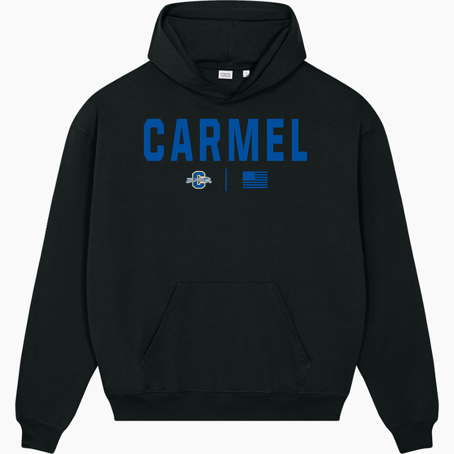 Carmel Greyhounds Greyhounds <span class="pdp-name-mascot">Carmel Greyhounds</span> Stanley/Stella Unisex Cooper Dry Hooded Sweatshirt