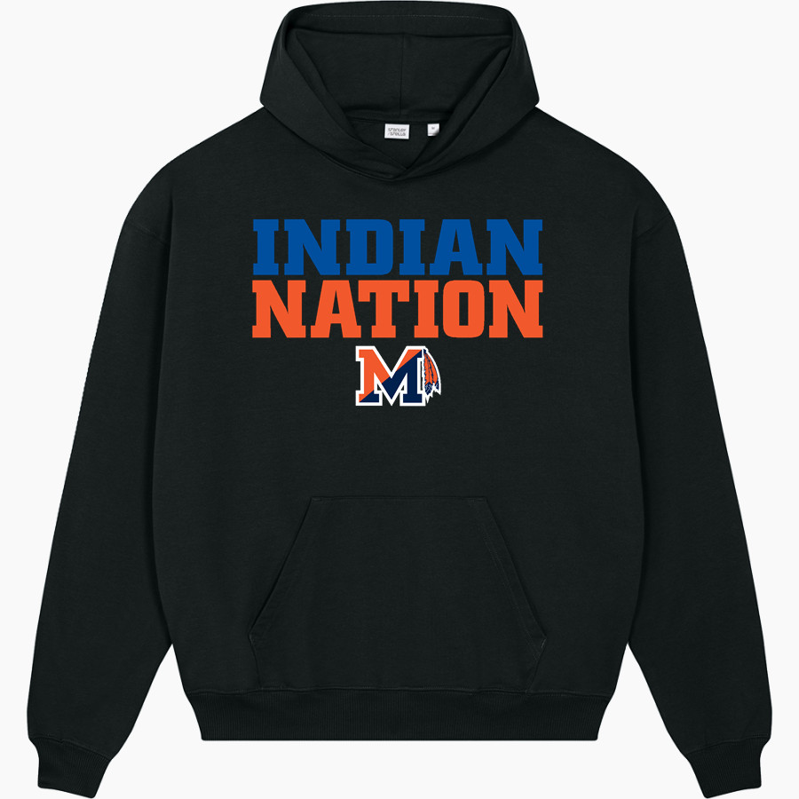 MANHASSET HIGH SCHOOL INDIANS Stanley/Stella Unisex Cooper Dry Hooded Sweatshirt